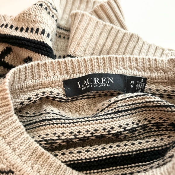Ralph Lauren Black Label Tan Sweater - Picture 8 of 11